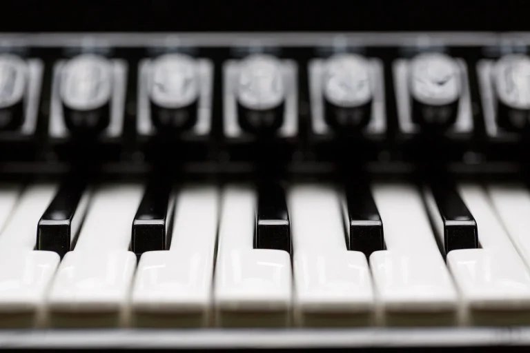 Akkordeon Tastatur Horizontal
